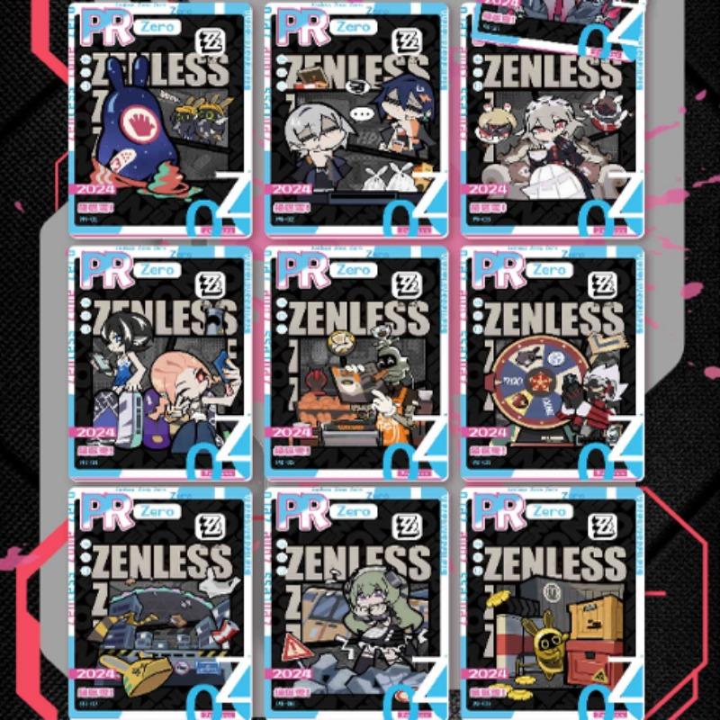 Zenless Zone Zero Card Ellen Joe Alexandrina Sebastiane Anime Game Surrounding Trading Character Collectible Cards Toys Gifts