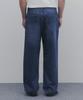 ANDAGAIN Straight Essential Denim Pants (Dark Blue