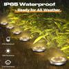 Solar Ground Lights IP65 Waterproof - LED Outdoor Landscape Lights for Yard Lawn Patio Deck