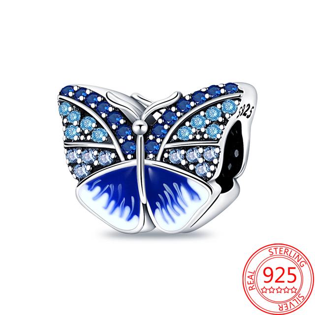 925 Sterling Silber Golden Charm Crown Family Tree Sicherheitskette Hohlperlen Fit OriginalNew Armbänder Frauen Schmuck DIY