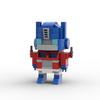 *Transform Auto Robot Brickheadz * Star Scream Jazz Prime DIY Enlighten MOC Block Brick set,Compatible With