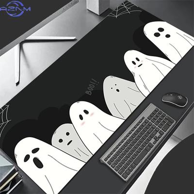 PC Ghost Game Player Mousepad Large Mouse Pads Laptop Extended Desk Mats Gaming Carpet Anime Keyboard Non-slip rubberTable Pad