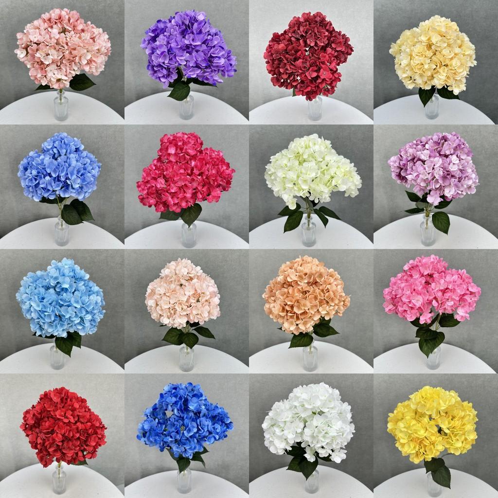 Artificial Hydrangea Macrophylla Home Decor For Wedding And Photography Use