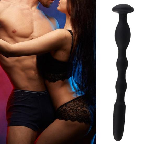 Penis Catheter Smooth Surface Round Head Flexible Urethral Sounding Rod Adult Sex Toy Silicone Horse Eye Penis Plug Stimulator Male Masturbation