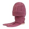 Women's Hat Scarf Combo Knitted Hats Versatile for Autumn and Winter Outdoor New Winter Knitted Hats