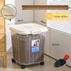 Large Capacity Rolling Pet Food Storage Container