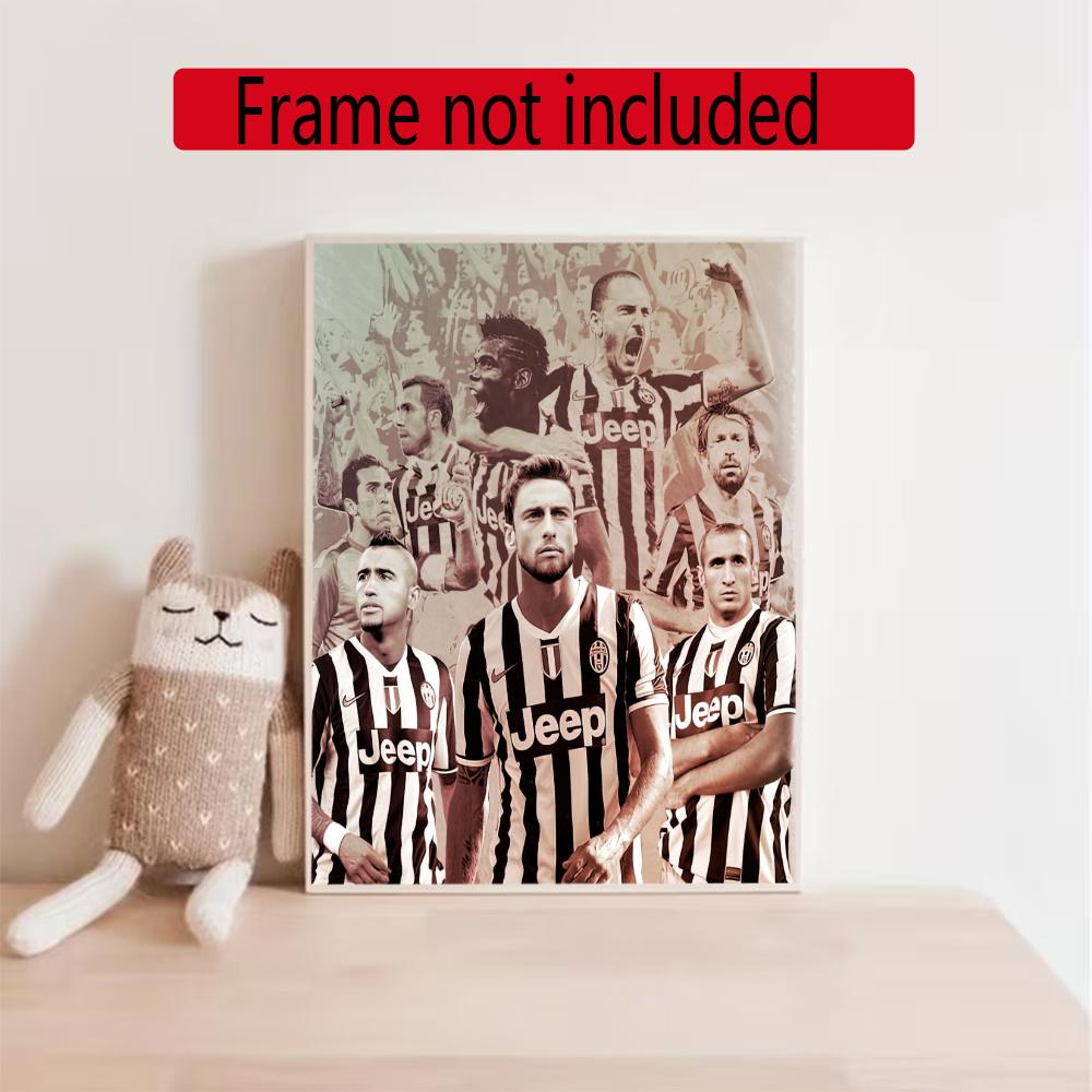 Juventus 5D Diamond Painting Round Diamond Rhinestones Mosaic Diamond Embroidery Wall Paintings Rhinestones Gift Frameless
