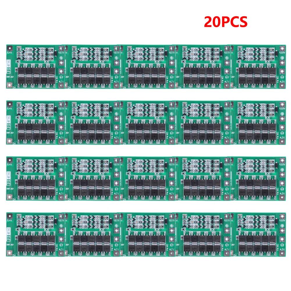 3S/4S 5A 10A 20A 40A 60A Li-ion Lithium Battery Charger Protection Board 18650 BMS For Drill Motor with Standard/Enhance/Balance