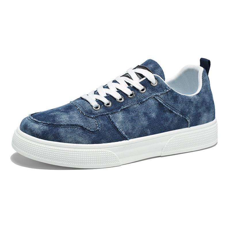 Fashion Youth Vintage Canvas Shoes for Men Summer Designer Breathable Board Shoes Casual Flats Shoes Korean Trend Man Sneakers Masculino