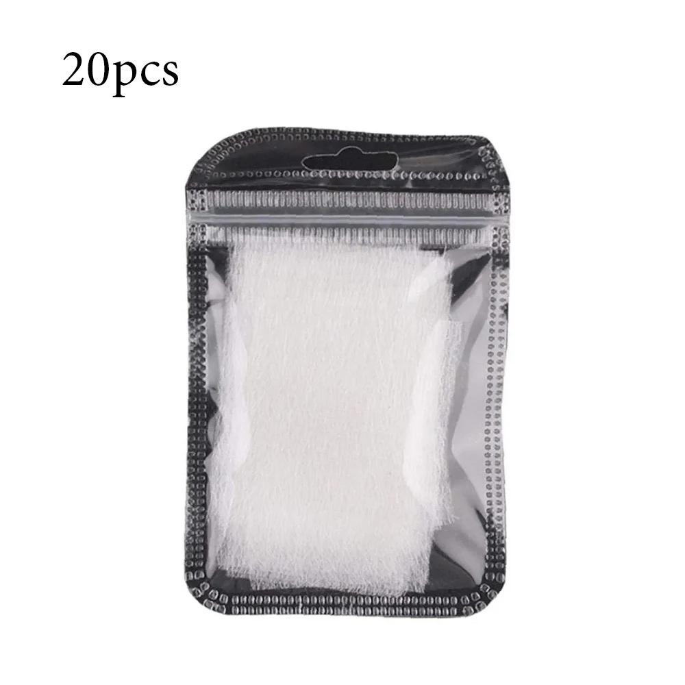 Fiberglass Non-woven Silks 10/20/50Pcs Nail Extension Silk Form Wrap Manicure Building UV Gel French Acrylic Tips Nails Art Tool