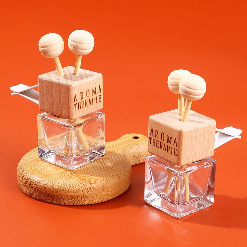 Empty Bottle, Empty Essential Oil Diffuser Bottle Car Air Purifier, Car Perfume Diffuser Bottle Aromatherapy Fragrance Ornament