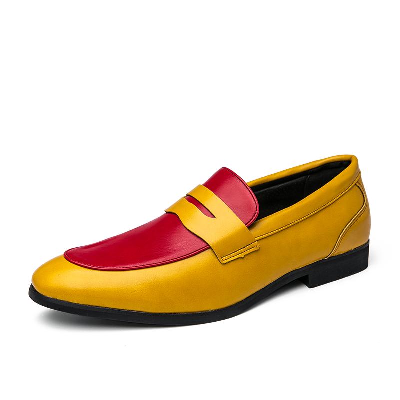 

High Quality Brand Men s Leather Casual Shoes Versatile for Commuting Soft Soled Comfortable Flat Shoes Trendy Men s Loafers 48