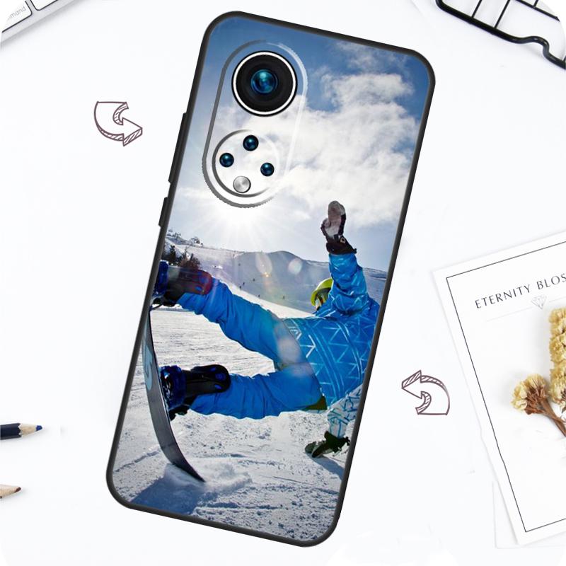 Cool Sports Snowboarding Case For Honor Magic 7 Lite 5 6 Pro Honor 200 50 70 90 Lite X8b X9a X8a X8 X9 X9c X9b Cover