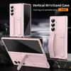 Lyxigt handledsband Bärbar stativhållare Multifunktionellt phone case för Samsung Z Fold 7 6 5 4 3 Stötsäkert Skyddande baksidesskydd