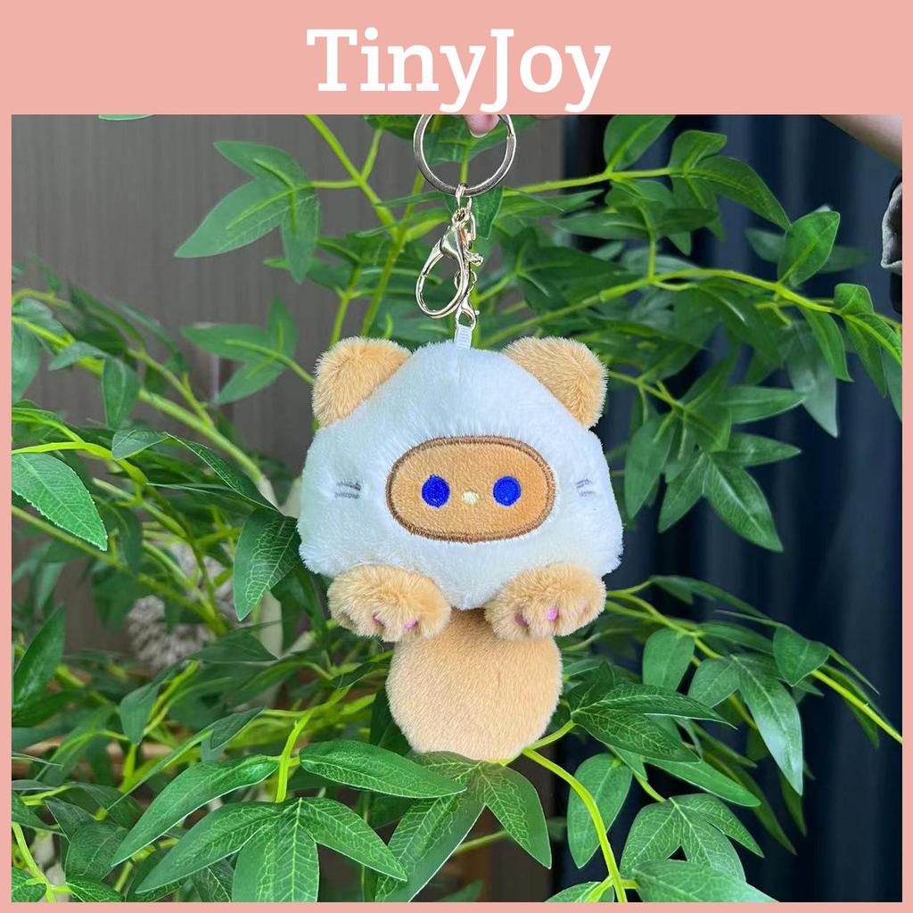Cat Super Cute Plush Charm With Squeaky Noise Ideal For Bags And Key Accessories