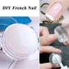 1 Pc Clear Jelly French Nail Tool Nail Polish Print Nail Seal Stamp Template Transfer Stamper Silicone Refill Head