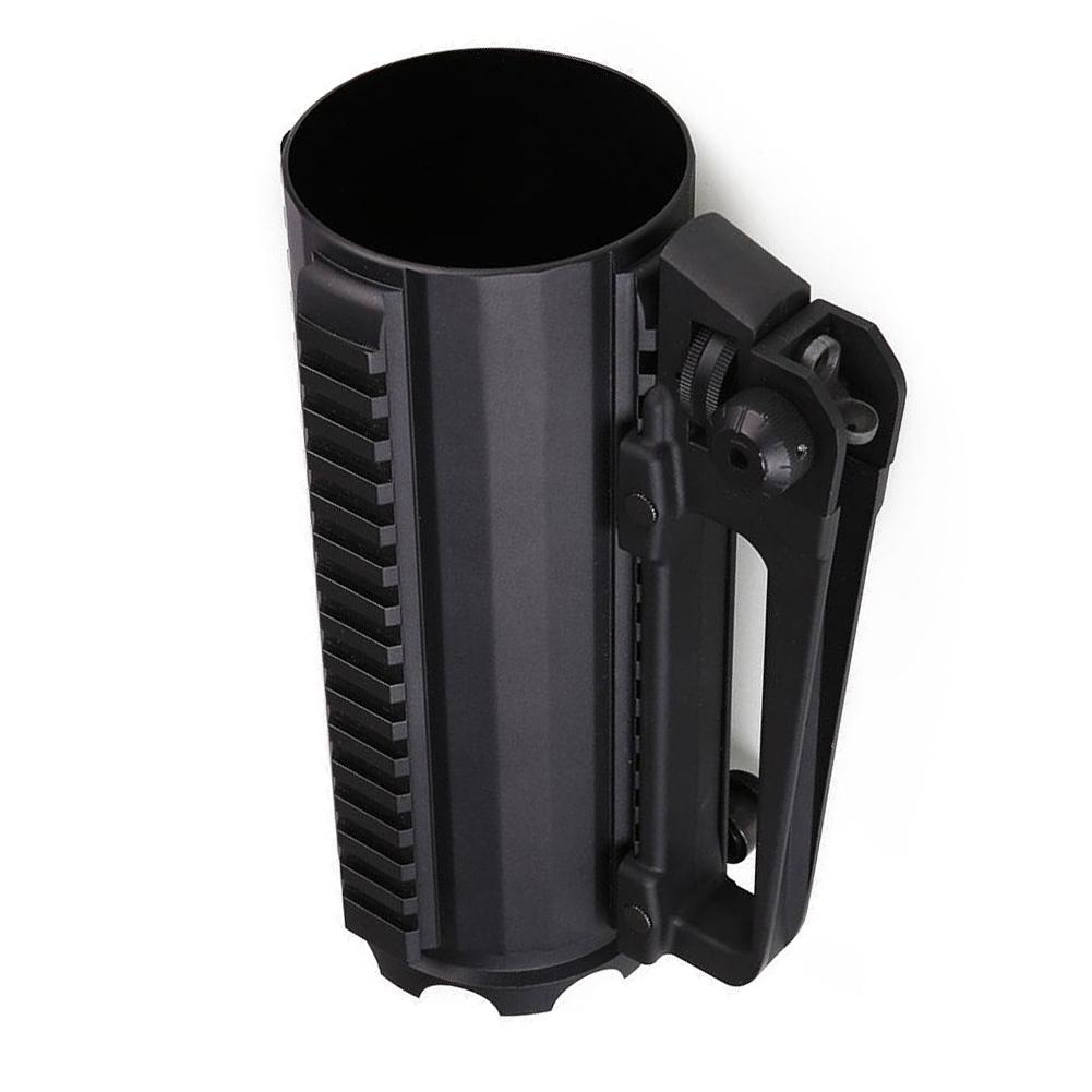 0.5L Tactical Beer Rail Mug Detachable Carrying Battle Rail Mug Multifunctional Aluminum Alloy Outdoor Hunting Sports Beer Cup