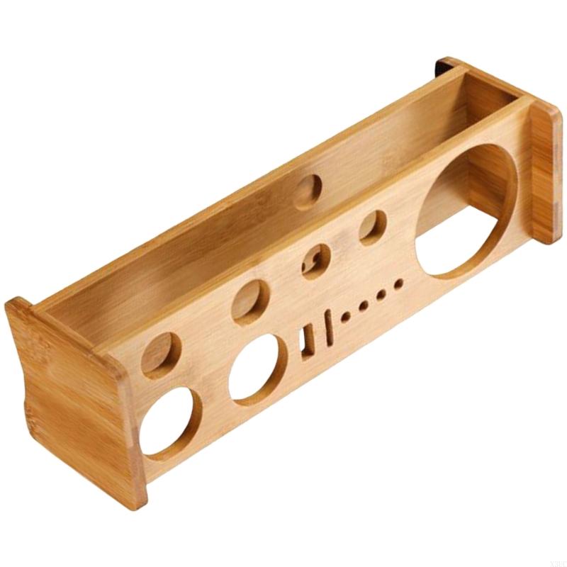 

Durable Wooden Bar Tool Organizers For Cocktails Shakers Strainers Stirrers Storage X3UC CN