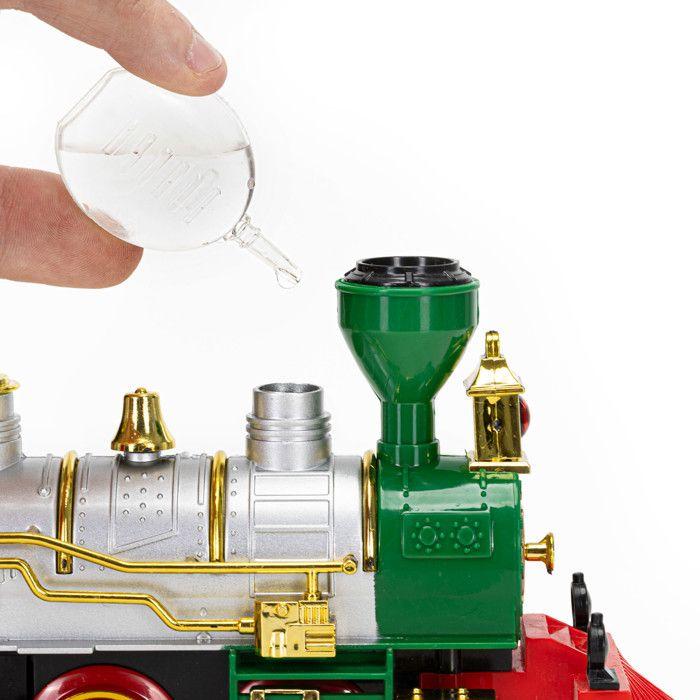 Toy Steam Train - SPRINGOS - 2025 - Sound Effects - Steam - 7 Pieces