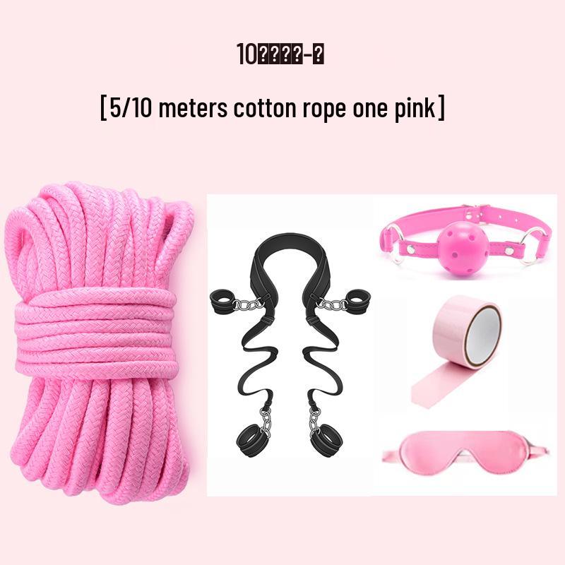 Soft Imitation Hemp Rope - Red, Pink, Black - 5 & 10 Meters - Gentle on Hands