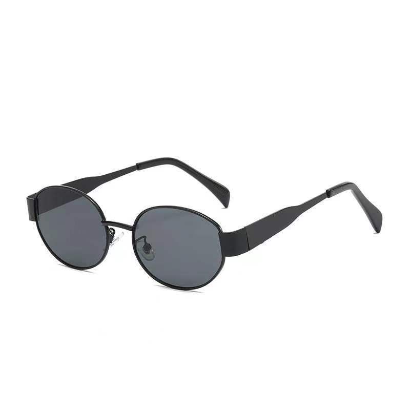 VIP Exclusive New European and American Trend Street Photography Retro Literary Sunglasses Modern Charm Sunglasses