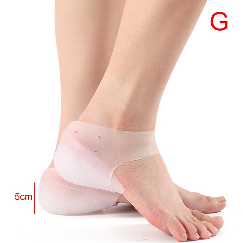 

Силиконовые невидимые внутренние стельки по высоте, наружная защита ног, подушка для пятки 5CM