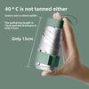 Titanium Silver Sun Protection 50+ Folding Capsule Umbrella for Women with High-end Ultraviolet 50% Off Sun Protection