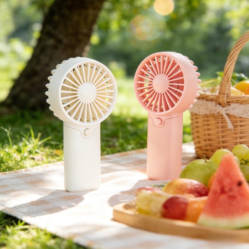 Portable Mini Fan Handheld Lightweight Pocket Fan With Adjustable Speed Cute Personal Air Cooler For Outdoor Travel Student Gift