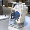Good Luck with Blue Circle Transparent Soft TPU Phone Case for Xiaomi Redmi Note 15 14 13 12 11 10 9 Pro Plus 4G 5G Soft Cover