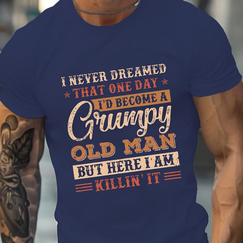 

Color Block Letter Printed T-shirt - Fashion Street Eye-catching Versatile Style XXL сірий