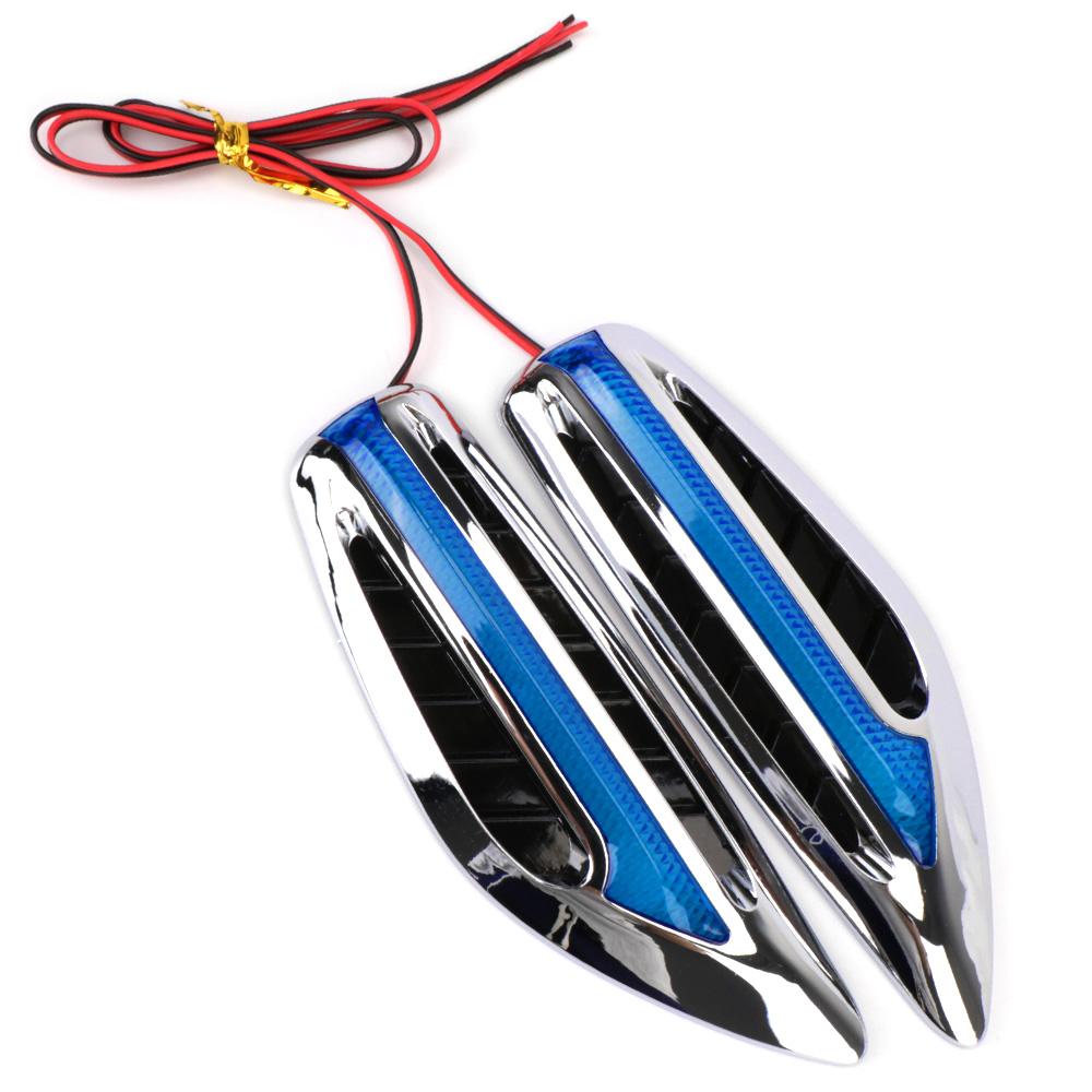 1 Pair Car Lights 12v Auto Lamps LED Car Side Turn Signal Lights Blade Shape High Quality 3W Car Side Lights