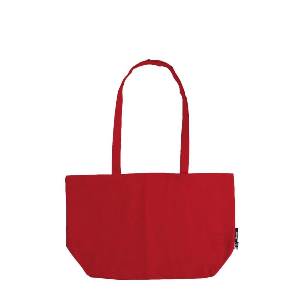 Neutral Gusseted Shopper Bag