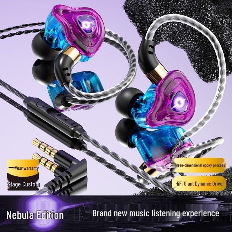 

WL84 Wired In-Ear Earphones, Heavy Bass, Sports & Gaming Headset for Apple, OPPO, Huawei - One Piece, Free Shipping