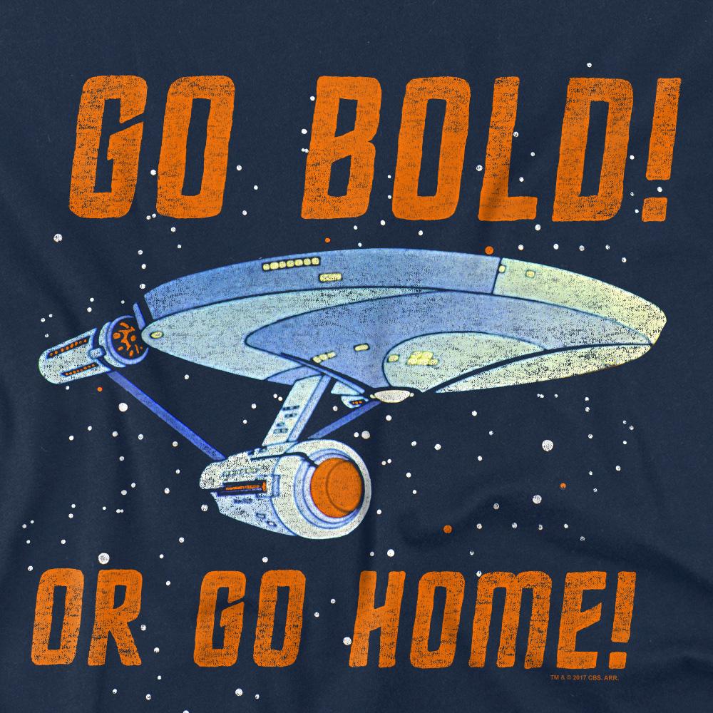 Star Trek Mens Go Bold T-Shirt