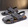 Herrskor Casual Skor Platta Sandaler Skor för Män Mjuka och Bekväma Halkfria Slitstarka Mode Inomhus och Utomhus Arbetskläder