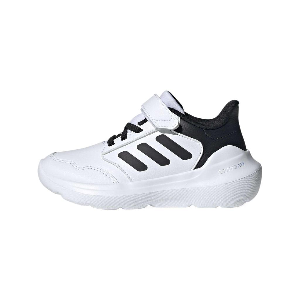 Adidas Tensaur Run 3.0 EL Trendy Comfortable Slip-Resistant Low-Top Casual Shoes Kids Sneakers White Black JH8606