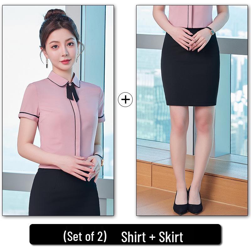 Men's and Women's Professional Front Desk & Service Staff Uniform Shirts