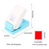 Portable Craft Tool Hole Punch,Loose-Leaf Hole Puncher,Puzzle Maker For Arts & Crafts Making Puzzles For Making Cards Frames