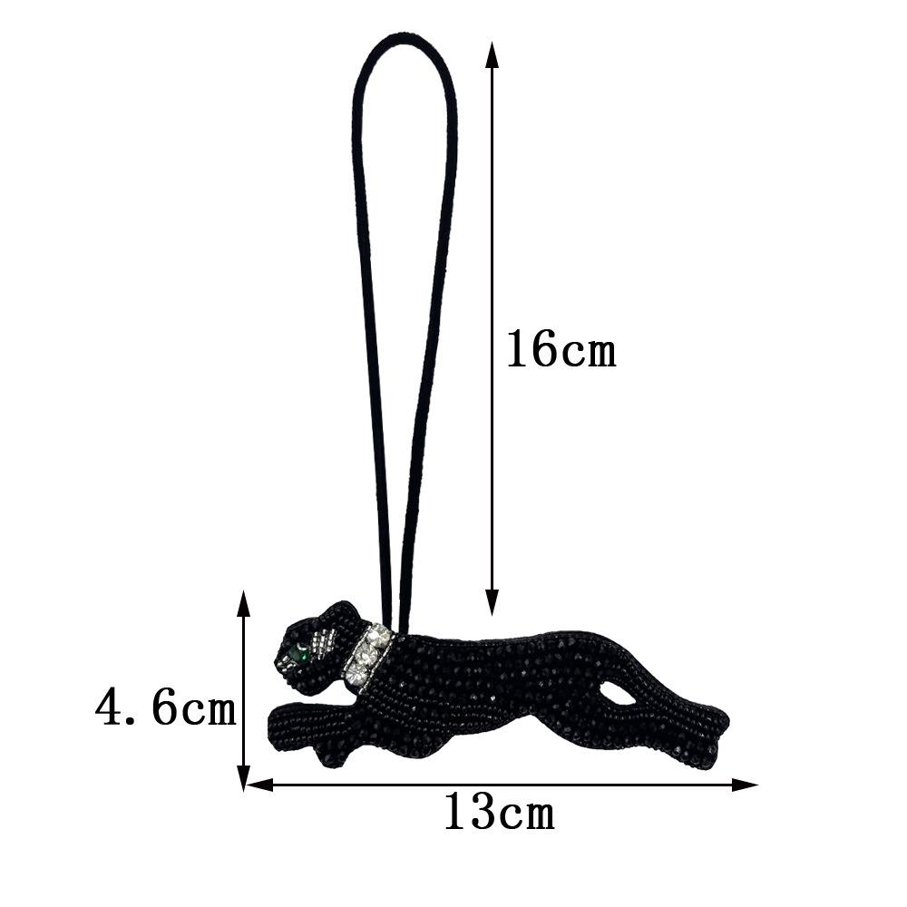 

Модный животный бисерный патч Тигр Леопард Зебра Сделай сам Термоаппликация Для сумок Одежды Аксессуары для шнурка Украшение Подвеска