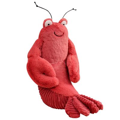 1 pezzo Adorabile Morbido Realistico Gambero Granchio Peluche Ripieno Cartoon Animali Marini Giocattoli Bambino Bambola Consolatrice per Bambini Regalo di Compleanno Natale