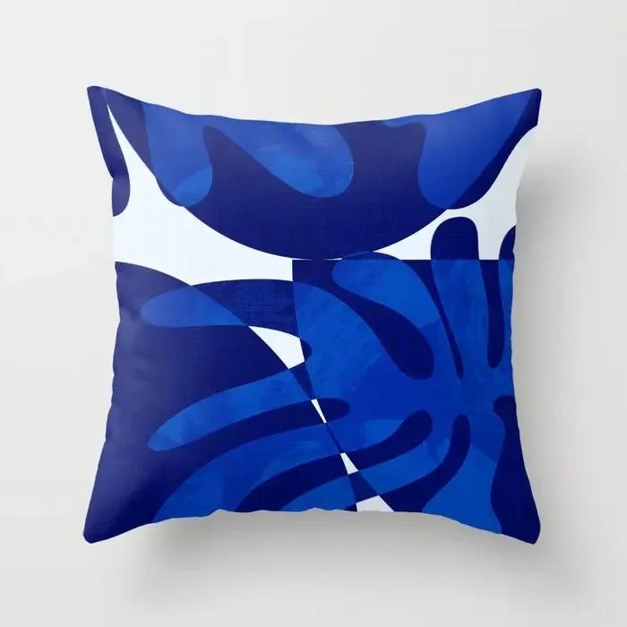 Decorative Home Pillow Case Cushion Covers  Nordic    Morandi Shape Geometric Abstract Bed X Yellow