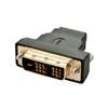 Adaptateur Vidéo - LINDY - DVI-D Mâle / HDMI A Femelle - Connecteurs or - Signal Numérique - Noir