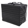 Borsa da Trucco Pieghevole Impermeabile Scomparti Multipli Borsa da Viaggio Pieghevole per Cosmetici Organizer per Articoli da Toeletta Nero