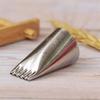 Stainless Steel Cake Nozzle Modern Simplicity Household Five-hole Line Drawing Mouth Kitchen Baking Tool Cream Cake Noodle Mouth