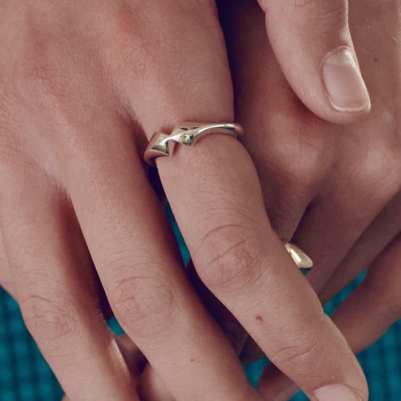 YUSOWA DUNE PETIT RING (2COLOR)