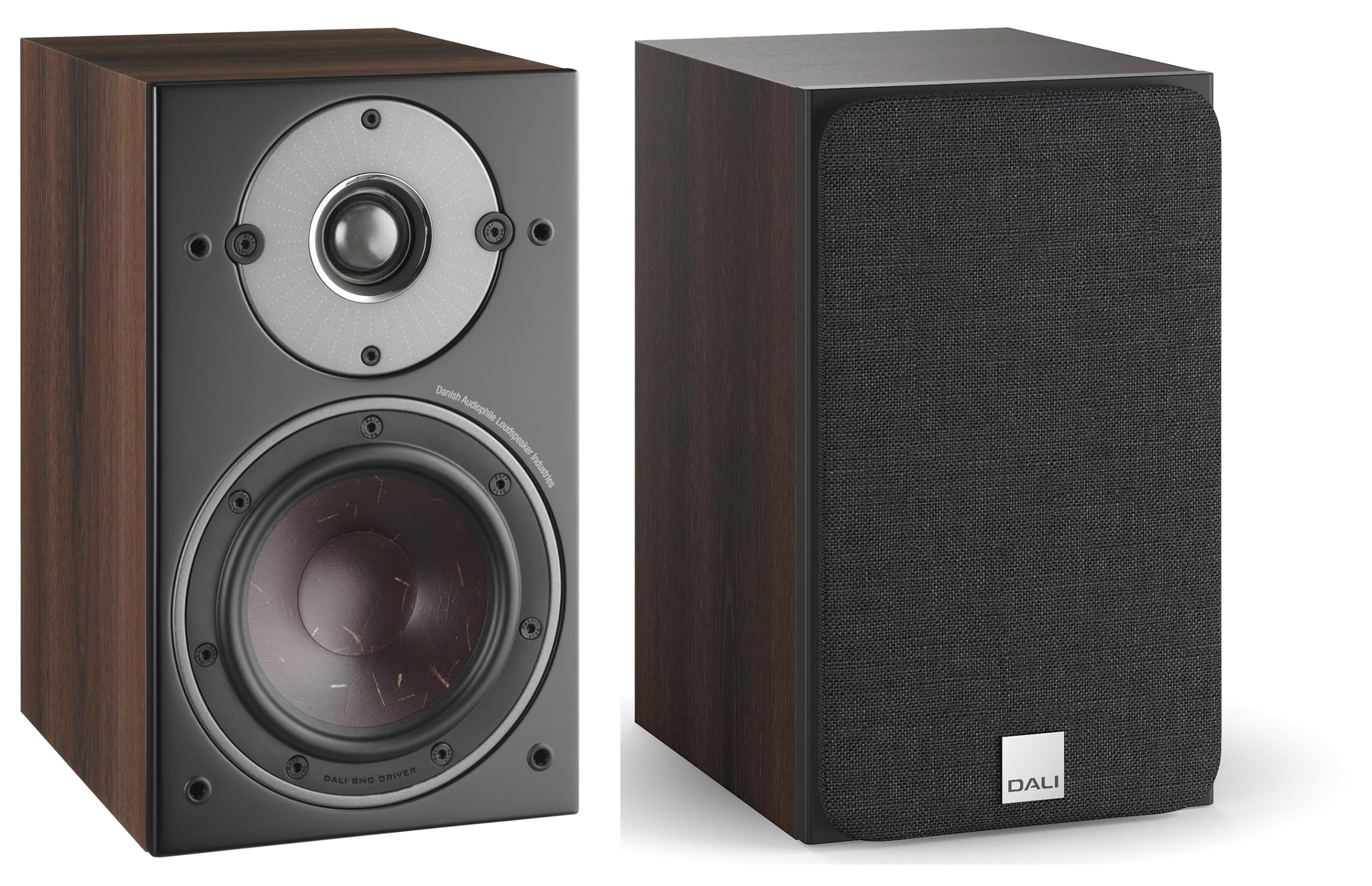 

DALI OBERON1 2WAY bookshelf speaker 130mm woofer OBERON1DW dark walnut 2 sets 1 set