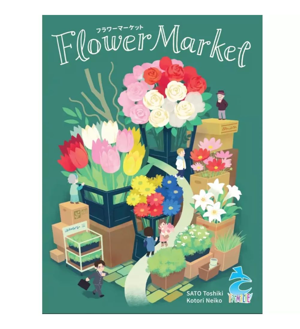 

Сато Семья Цветочный Рынок возраст 10 и Настольная Игра (2-4 игрока, 40-50 минут, вверх)