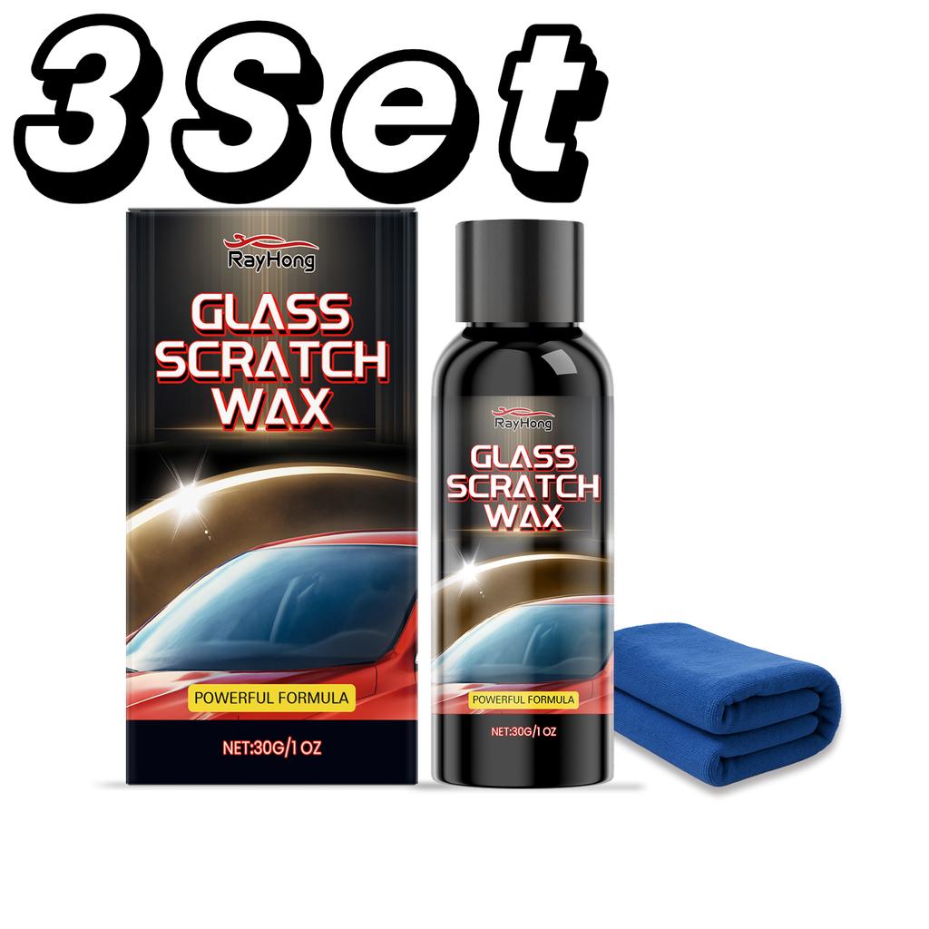 Glass Scratch Repair Paste Car Windshield Oil Film & Oxidation Removal Ceramic Coating Nano Glass Plated Crystal Car Polishing