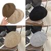 Lightweight Vintage Beret Cotton Linen Cap Uv Protection  Unisex Gift Design