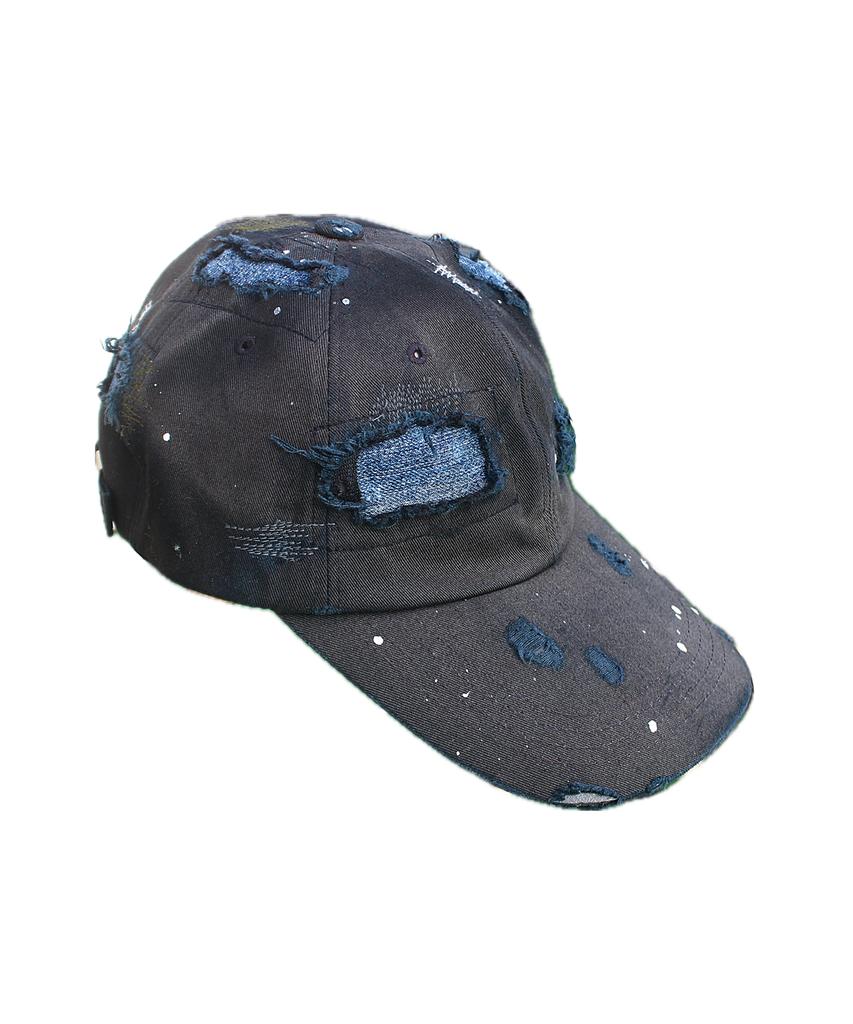 Leondieseu Denim Repair Ball Cap